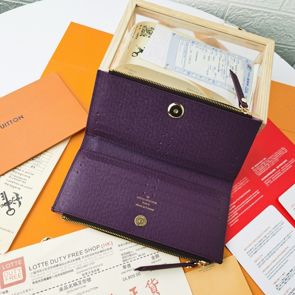 LVコピーウォレット細部ディテール